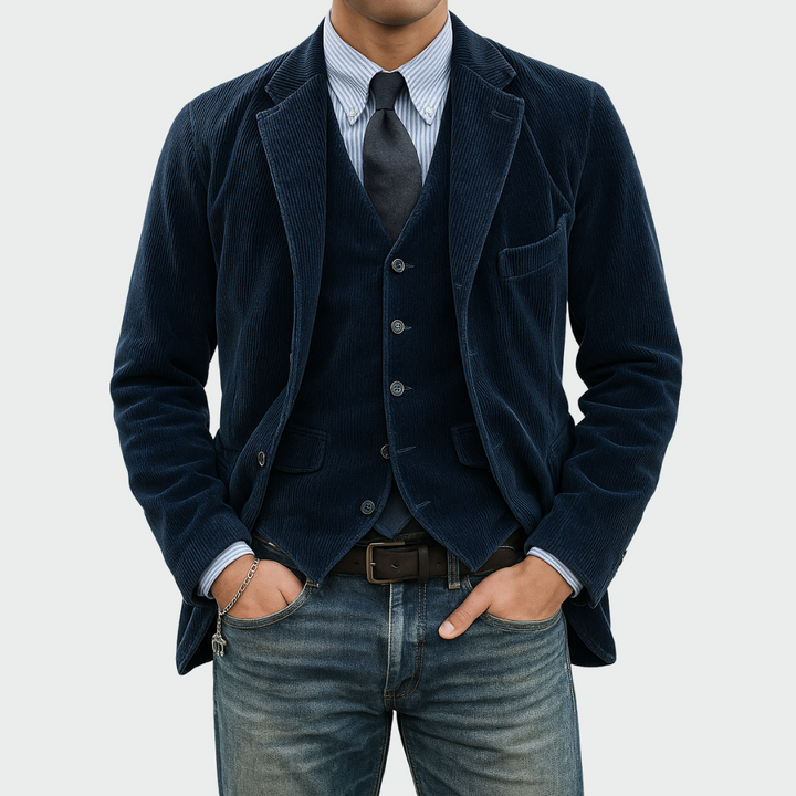 Alpenfeld | Elegantes Blazer- und Westen-Set