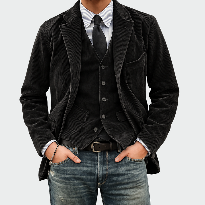 Alpenfeld | Elegantes Blazer- und Westen-Set