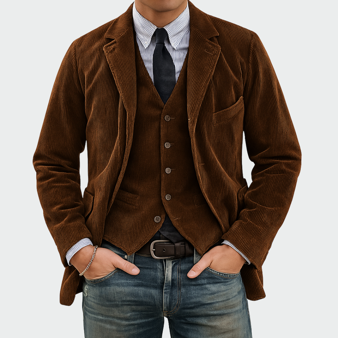 Alpenfeld | Elegantes Blazer- und Westen-Set