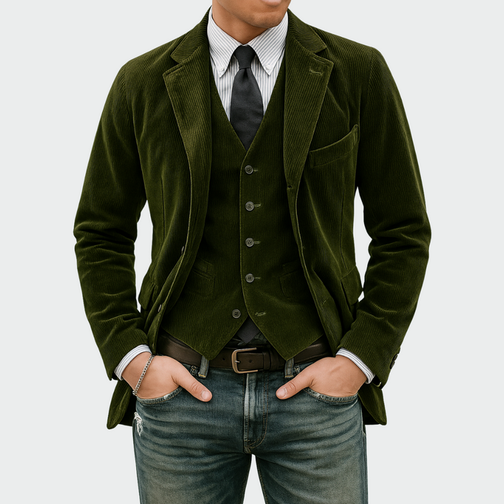 Alpenfeld | Elegantes Blazer- und Westen-Set
