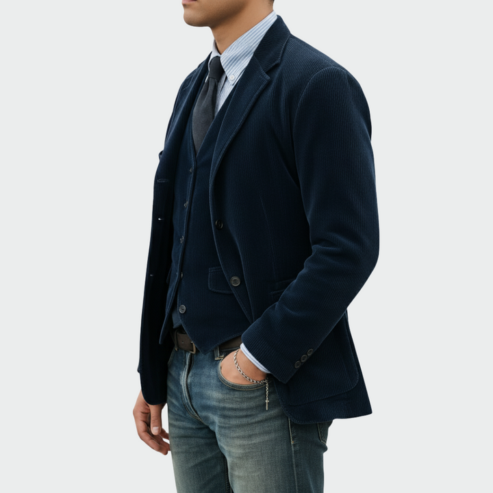 Alpenfeld | Elegantes Blazer- und Westen-Set