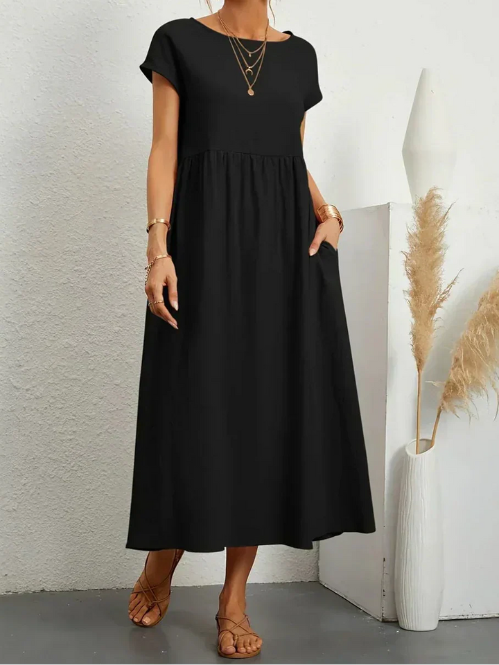 Anna™ – Entspanntes & Stylishes Midikleid