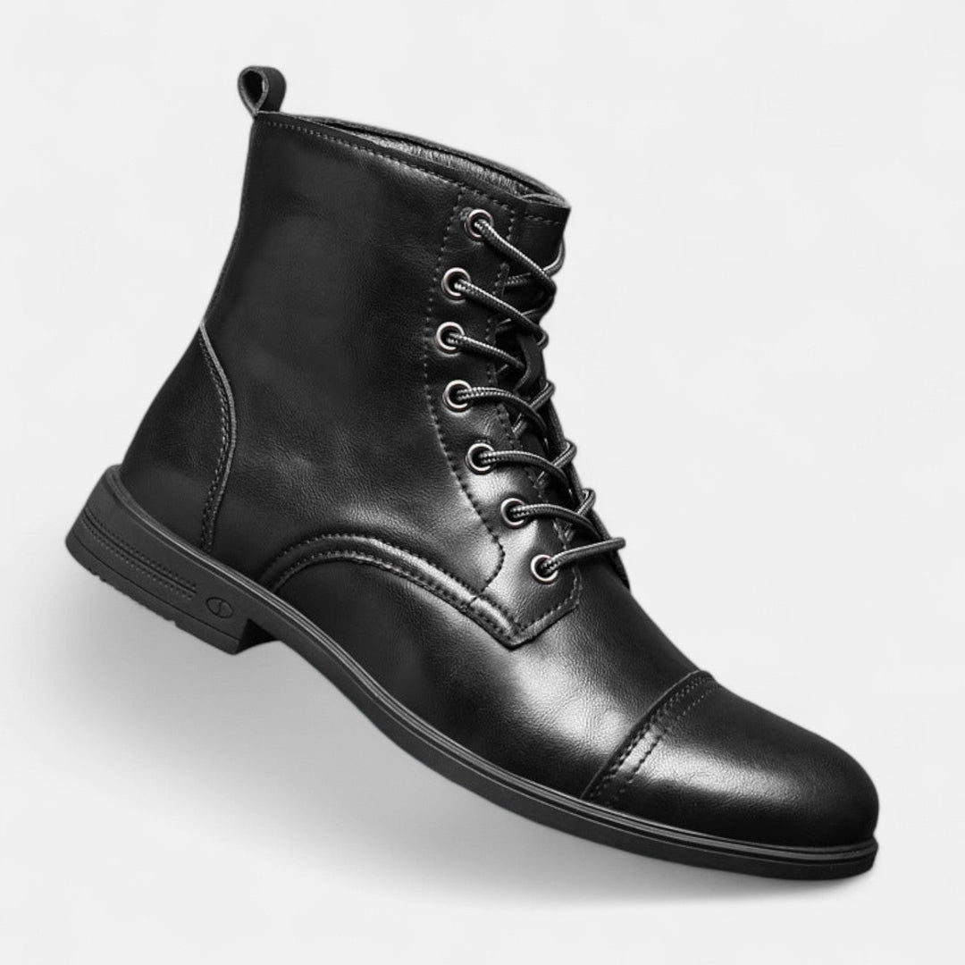 Alpenfeld | Elegante Herrenstiefel aus Kunstleder