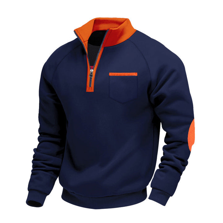 Alpenfeld | Herren-Fleece-Half-Zip-Pullover