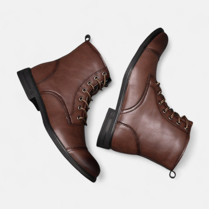 Alpenfeld | Elegante Herrenstiefel aus Kunstleder