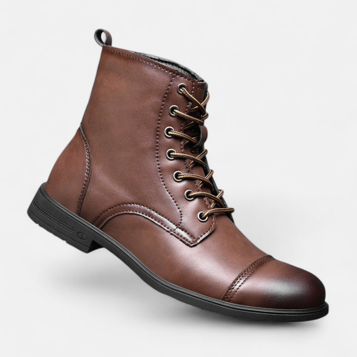Alpenfeld | Elegante Herrenstiefel aus Kunstleder