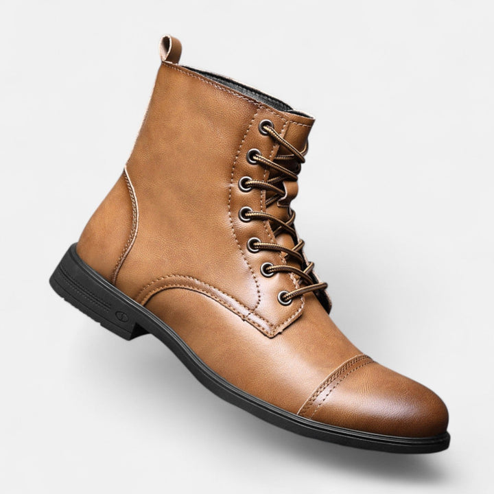 Alpenfeld | Elegante Herrenstiefel aus Kunstleder