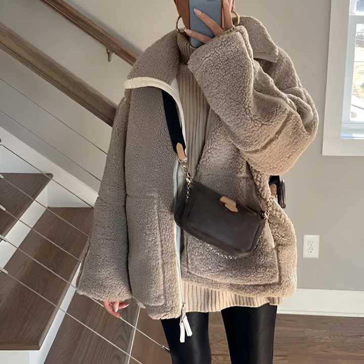 Alpenfeld | Warme Teddyjacke für Damen