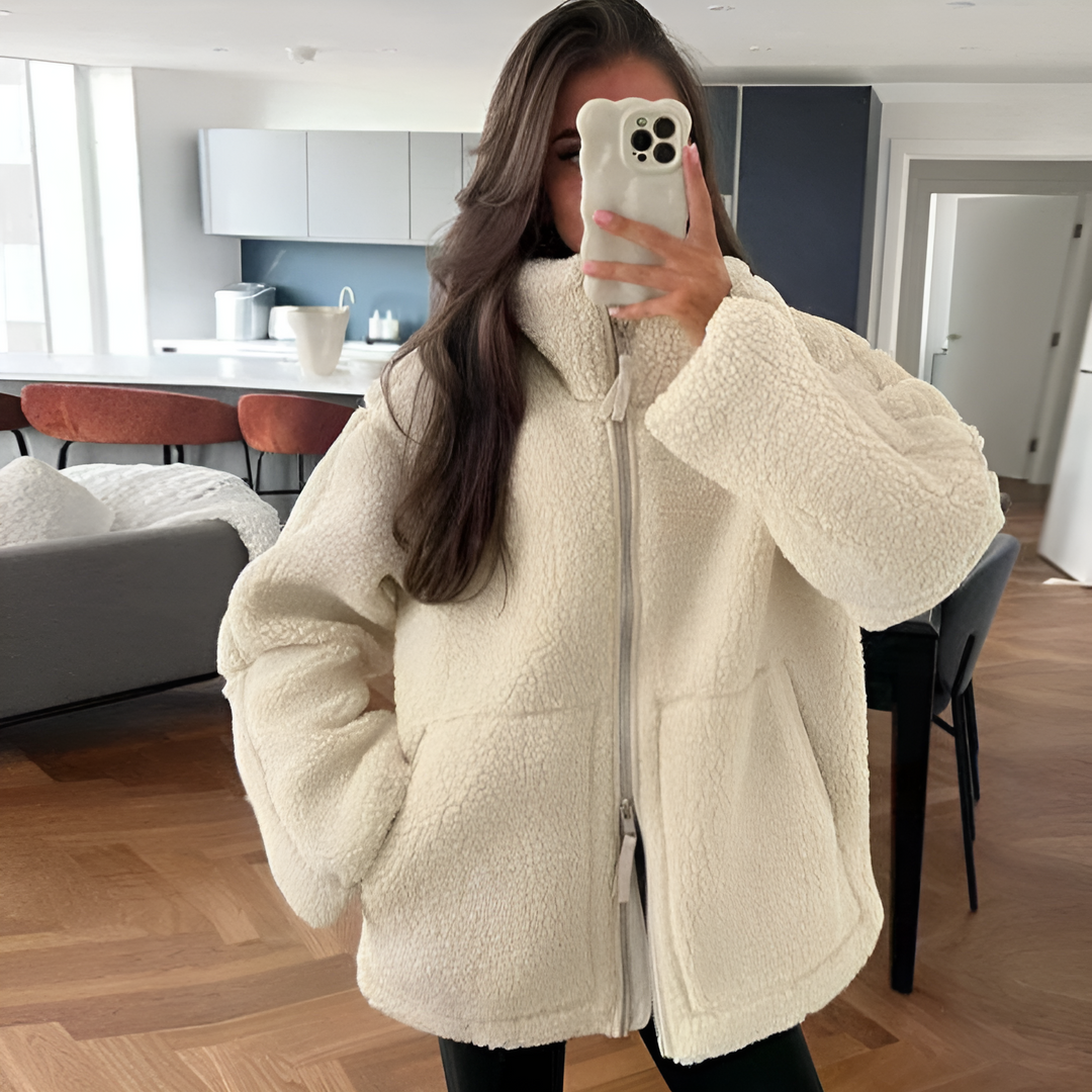 Alpenfeld | Warme Teddyjacke für Damen