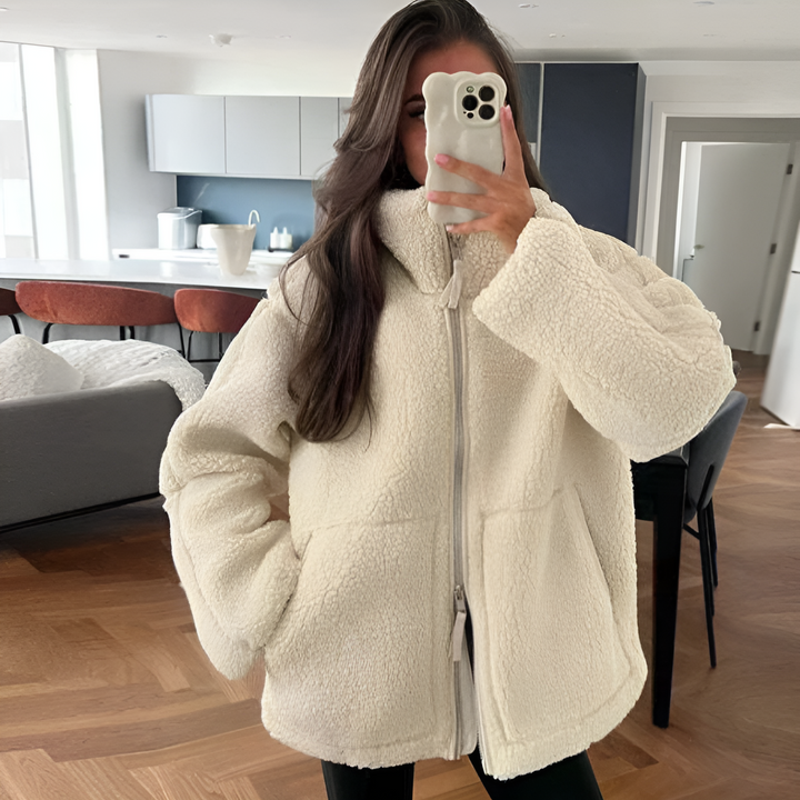 Alpenfeld | Warme Teddyjacke für Damen