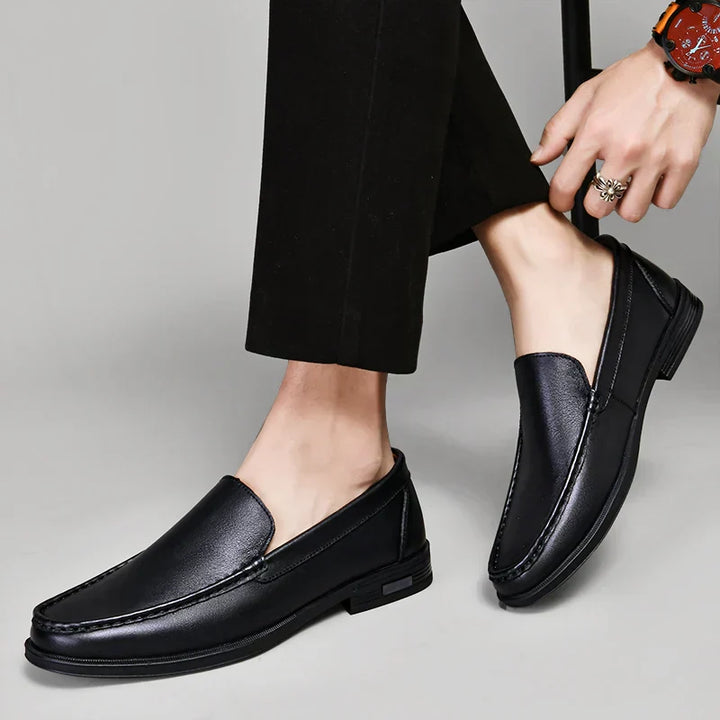 Alpenfeld | Premium Lederhalbschuhe für Herren