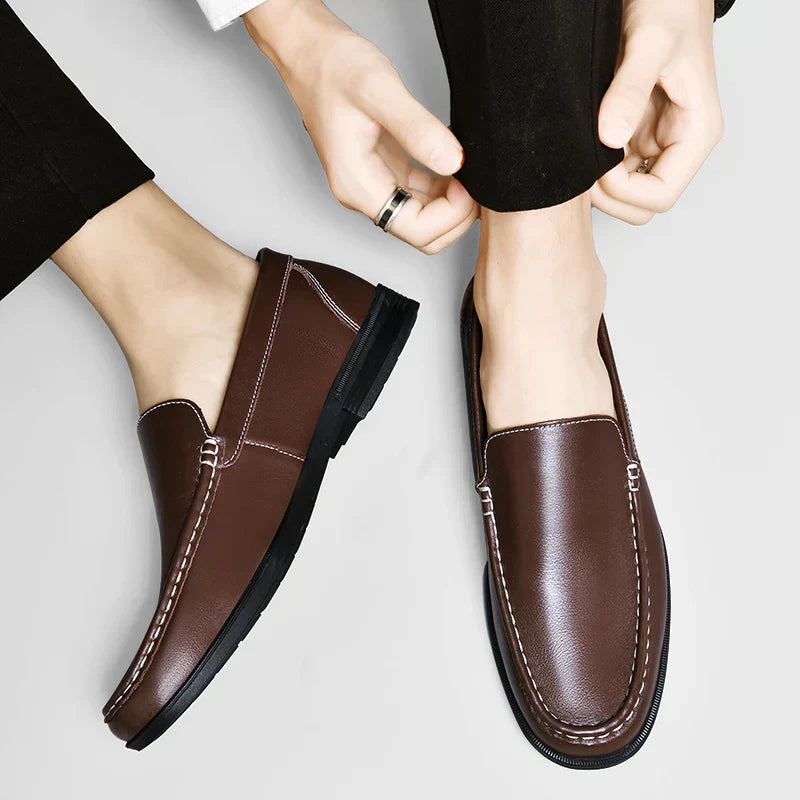 Alpenfeld | Premium Lederhalbschuhe für Herren