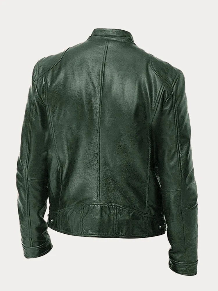 Alpenfeld | Klassische Lederjacke für Herren