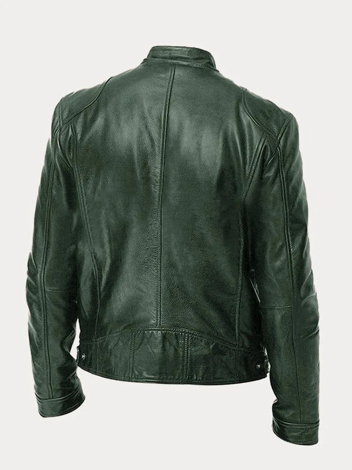 Alpenfeld | Klassische Lederjacke für Herren