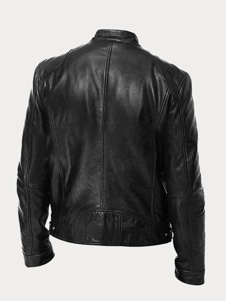 Alpenfeld | Klassische Lederjacke für Herren