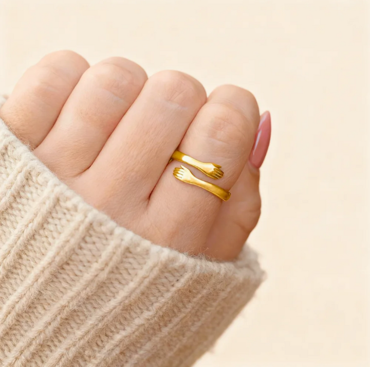 Alpenfeld | Verstellbarer Eternal-Embrace-Ring (1 kaufen, 1 gratis dazu)
