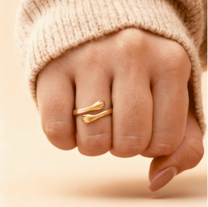 Alpenfeld | Verstellbarer Eternal-Embrace-Ring (1 kaufen, 1 gratis dazu)