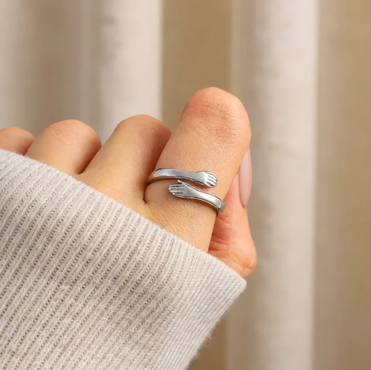Alpenfeld | Verstellbarer Eternal-Embrace-Ring (1 kaufen, 1 gratis dazu)