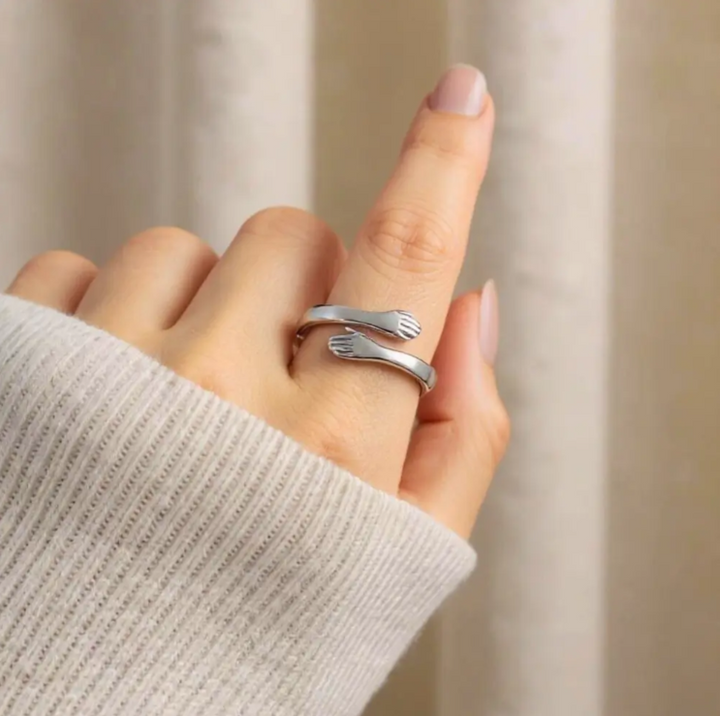 Alpenfeld | Verstellbarer Eternal-Embrace-Ring (1 kaufen, 1 gratis dazu)