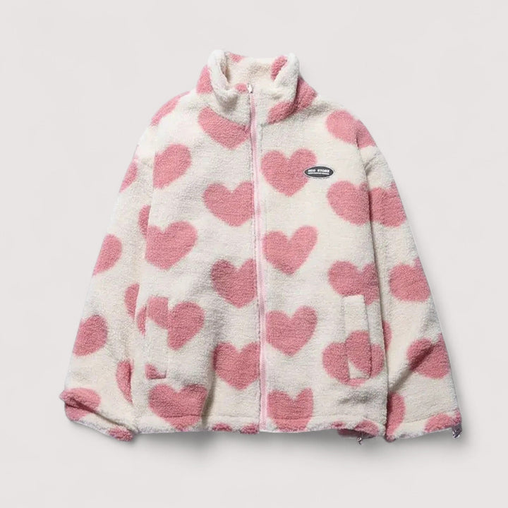 Alpenfeld | Wendbare Herzjacke