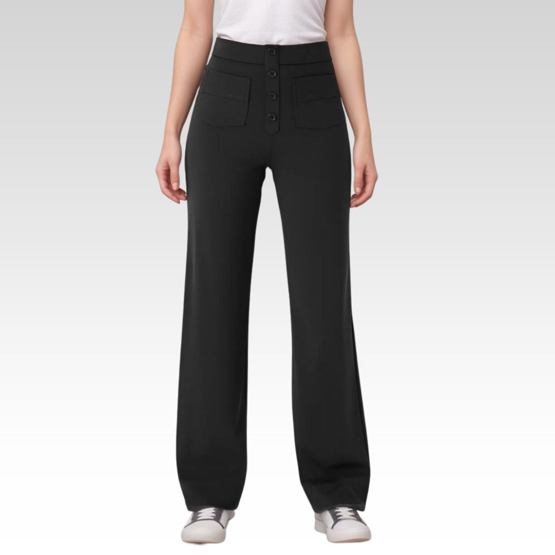 Alpenfeld | Elastische Hose mit hoher Taille