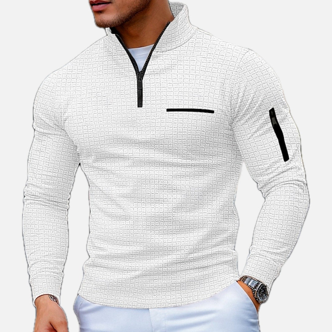 Alpenfeld | Half-Zip-Sweatshirt für Herren (1 Kaufen, 1 GRATIS dazu)