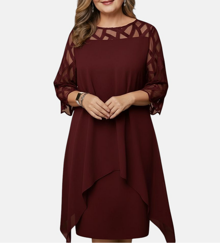 Yolanda™ - Elegantes, Bequemes Midikleid