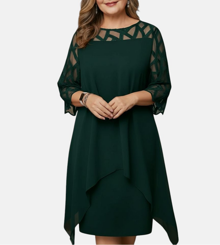 Yolanda™ - Elegantes, Bequemes Midikleid