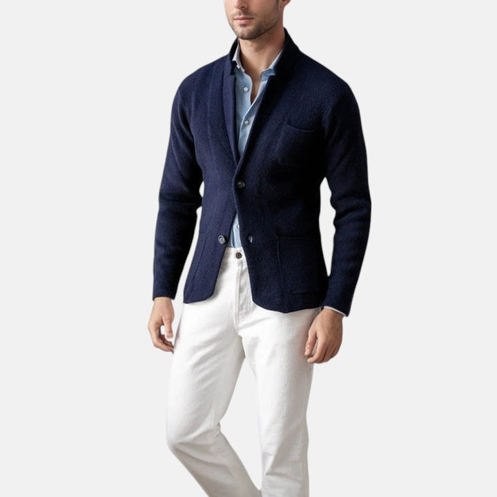 Alpenfeld | Herren Blazer Jacke im klassischen Vintage-Stil