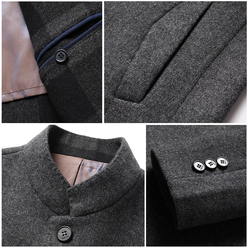 Alpenfeld | Herren Winterjacke Wasserdicht mit Premium-Füllung