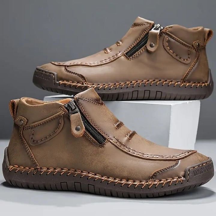 Alpenfeld | Elegante Herren-Schuhe mit Reißverschluss
