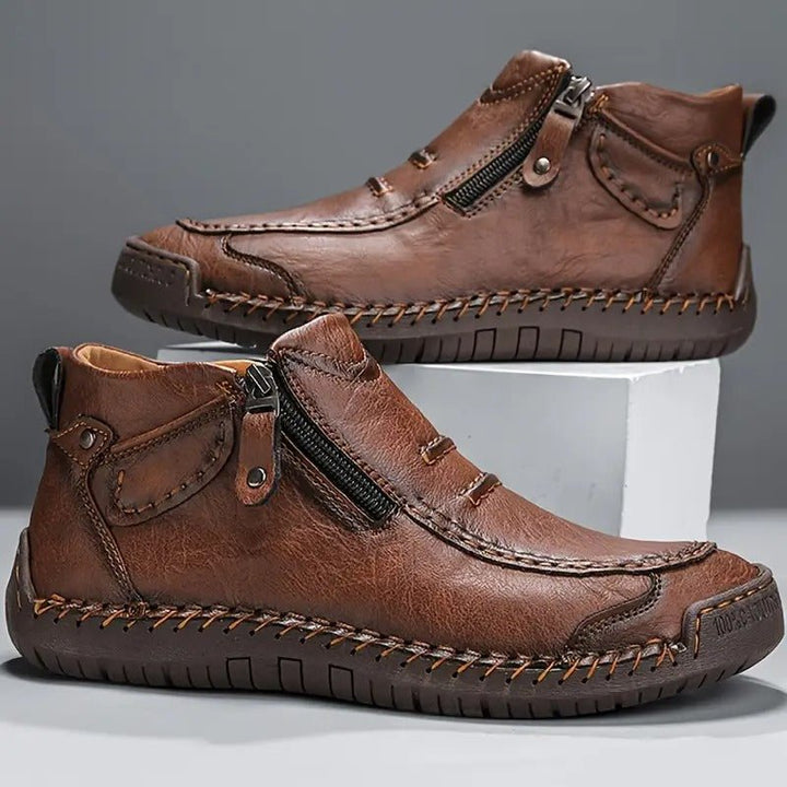 Alpenfeld | Elegante Herren-Schuhe mit Reißverschluss