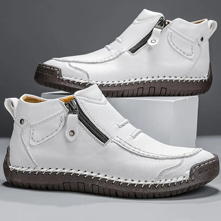 Alpenfeld | Elegante Herren-Schuhe mit Reißverschluss