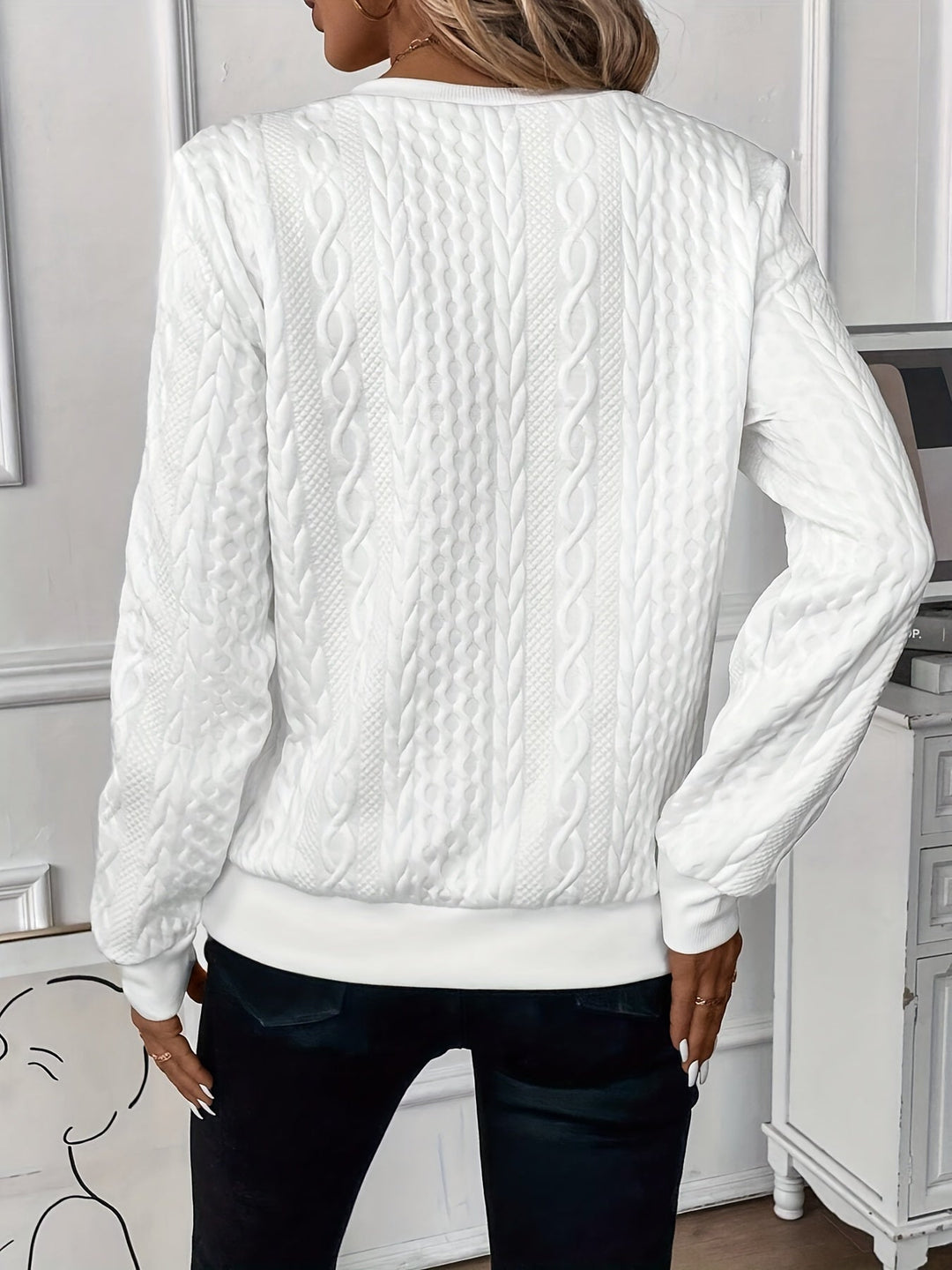 Sommerfeld | Eleganter Strickpullover mit Reißverschluss