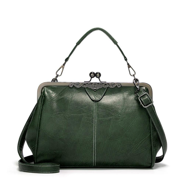 Vintage Kuss-Schloss Handtasche