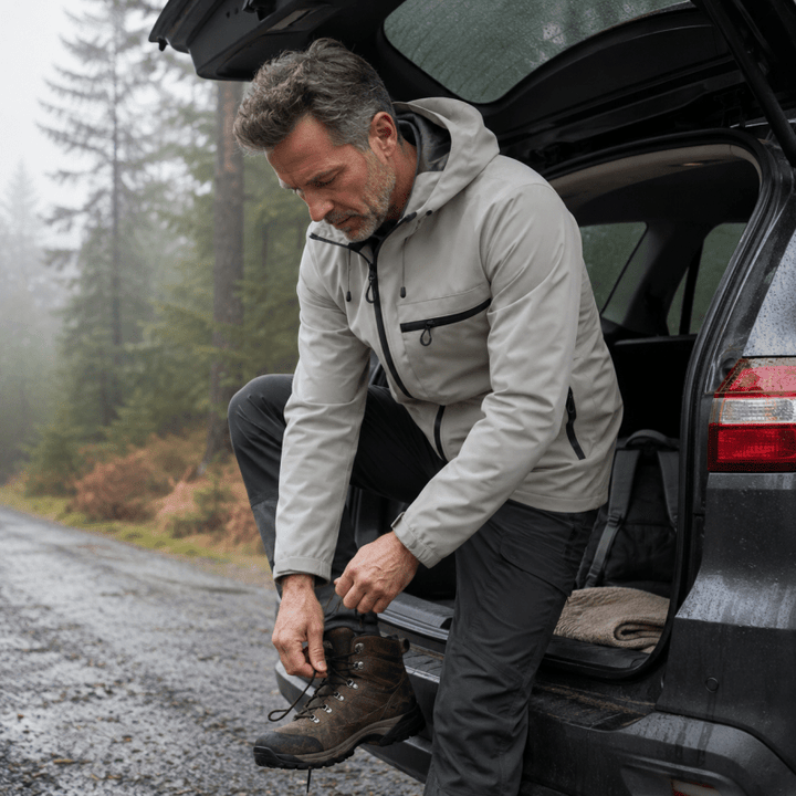 Alpenfeld | Wetterfeste Outdoorjacke für Herren