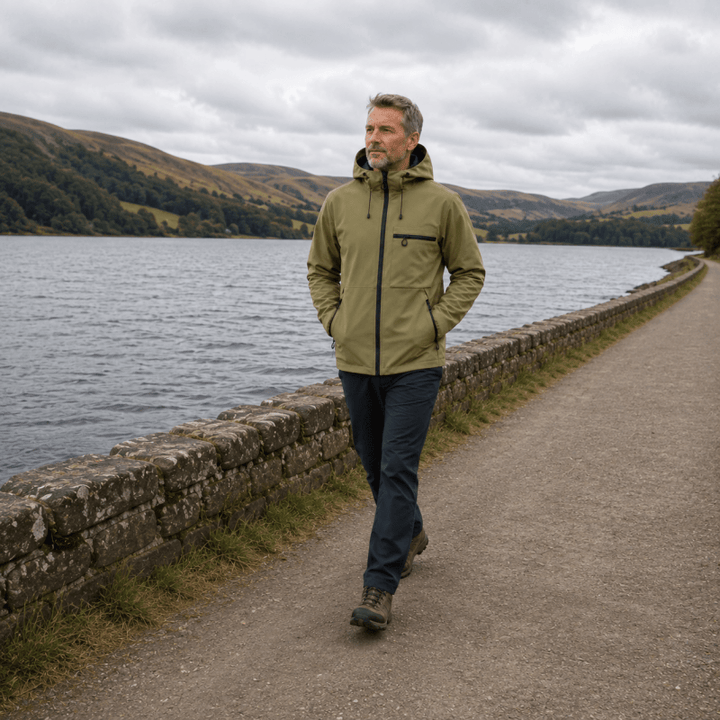 Alpenfeld | Wetterfeste Outdoorjacke für Herren