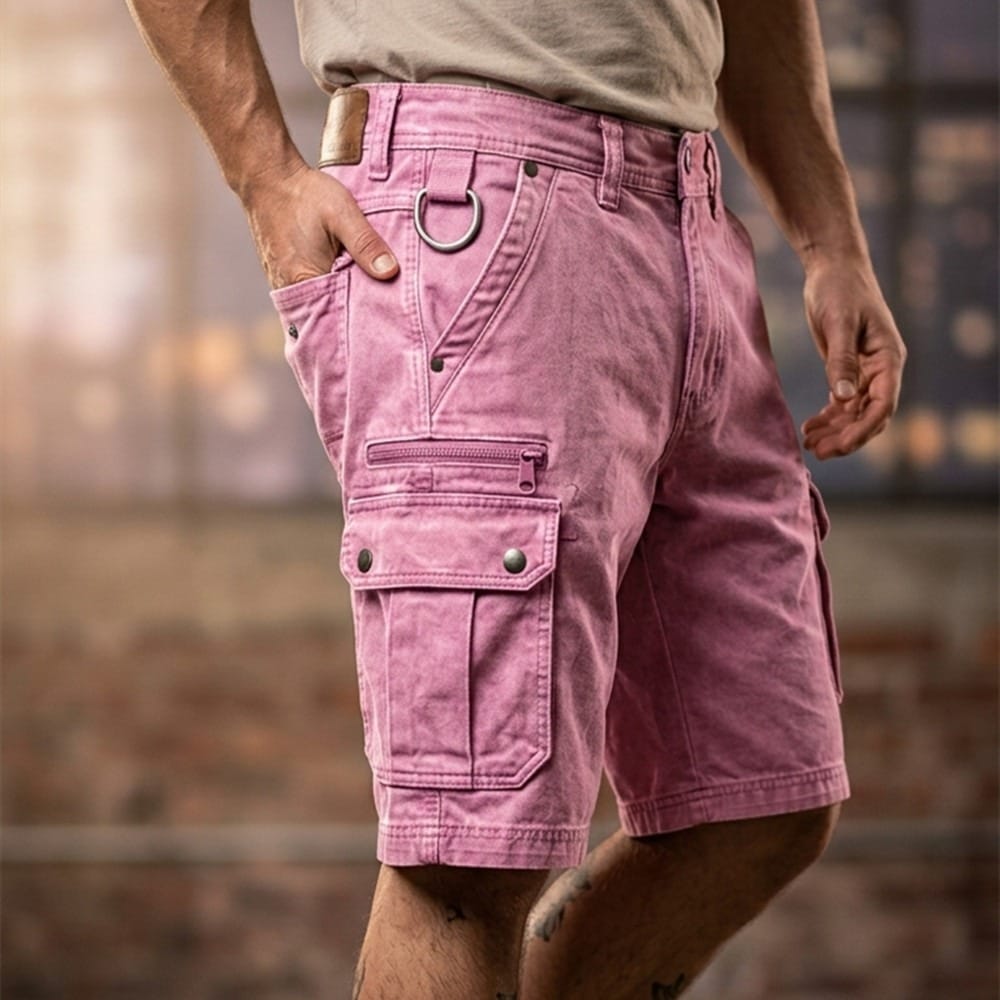 Sommerfeld | Funktionale Denim Cargo-Shorts (1 Kaufen, 1 GRATIS dazu)