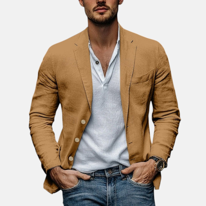 Alpenfeld | Eleganter Sommerblazer aus leichtem Leinen