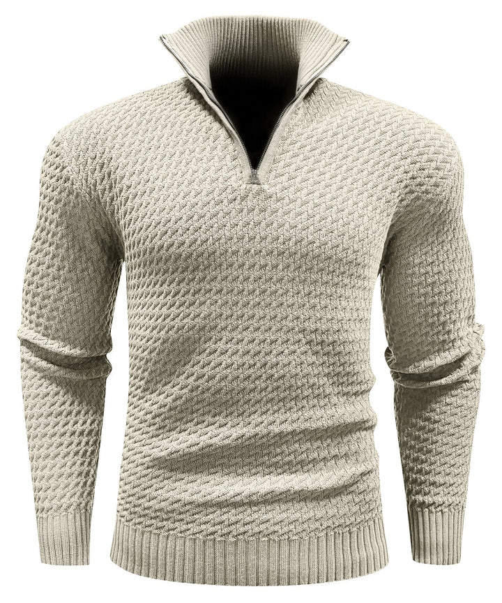 Sommerfeld | Viertel-Zip Rollkragenpullover