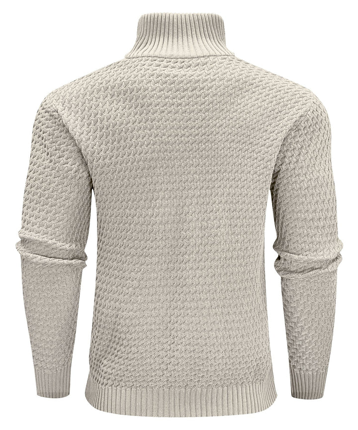 Sommerfeld | Viertel-Zip Rollkragenpullover