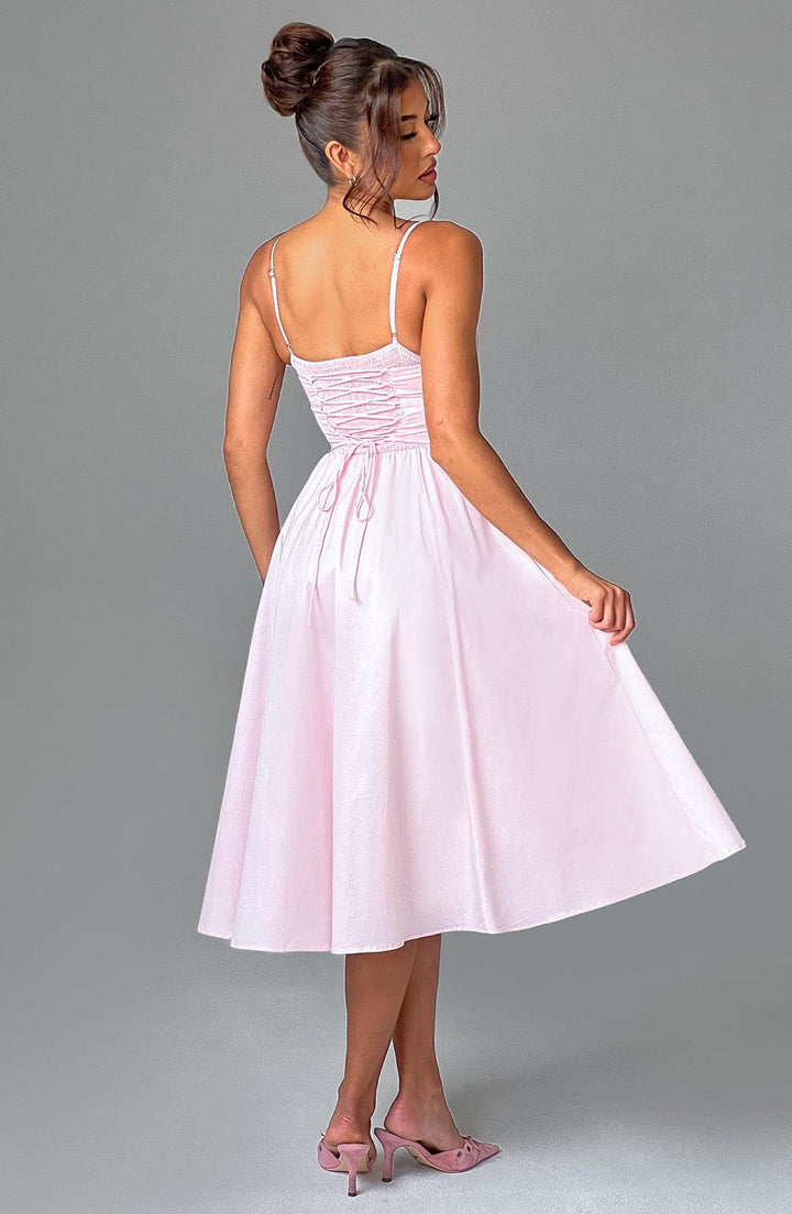 Sommerfeld | Elegantes Midi Kleid im Corset Stil