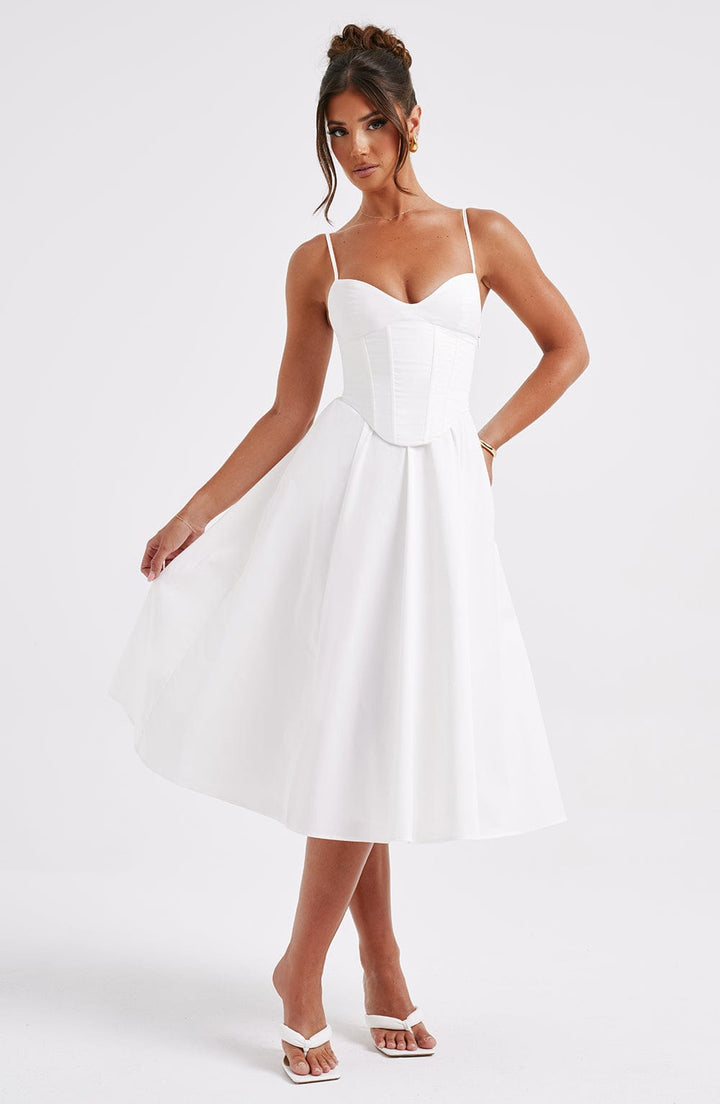 Sommerfeld | Elegantes Midi Kleid im Corset Stil