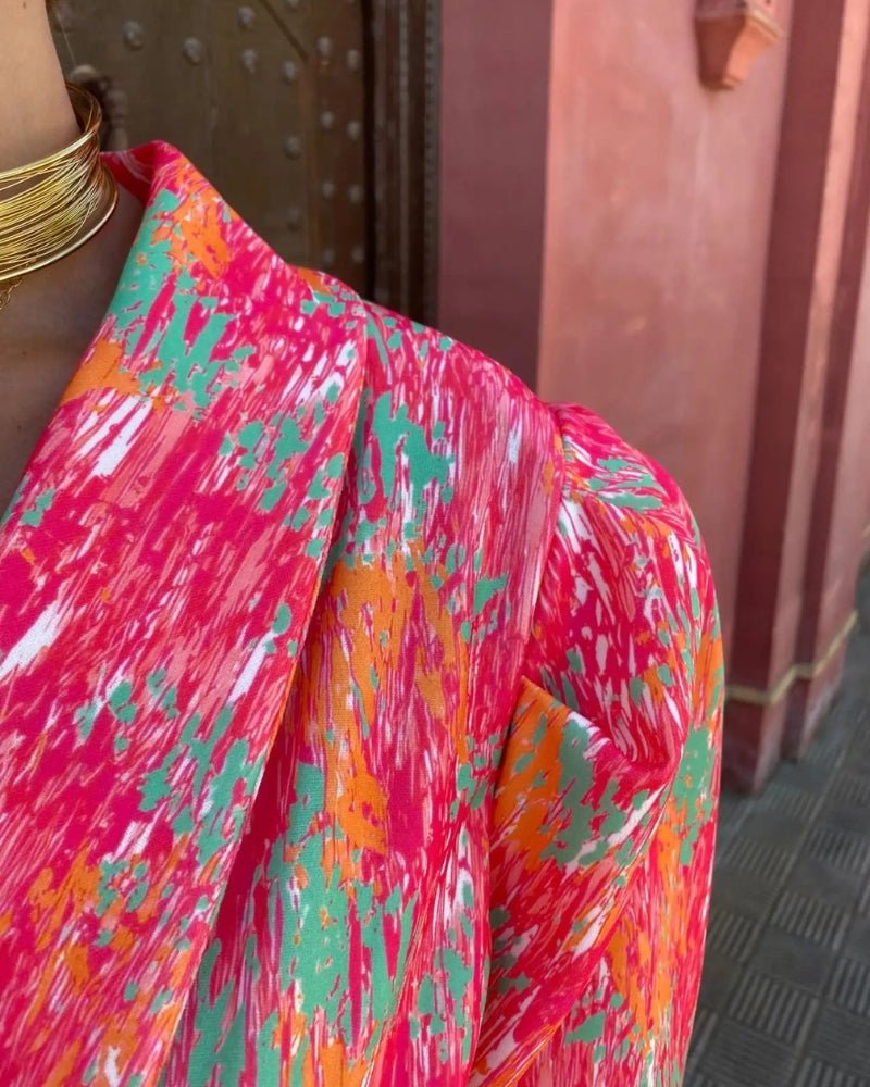 Sommerfeld | Eleganter Jumpsuit mit abstraktem Print