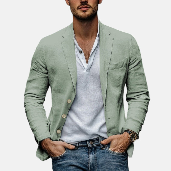 Alpenfeld | Eleganter Sommerblazer aus leichtem Leinen