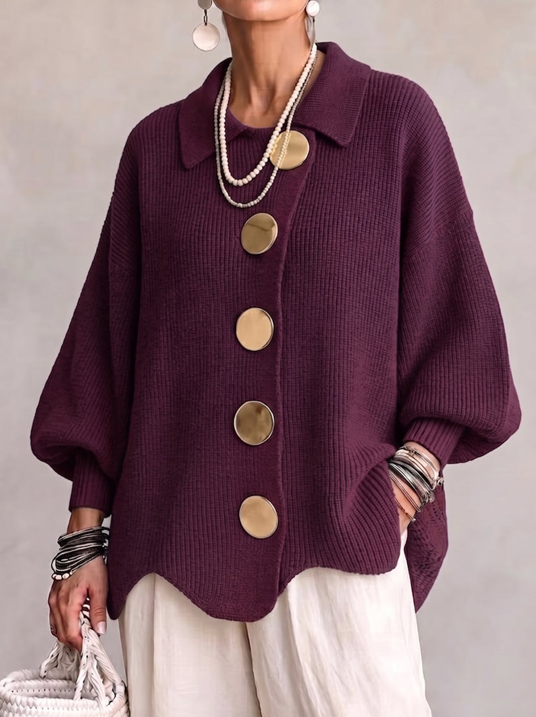 Alpenfeld | Grobstrick-Cardigan für Damen