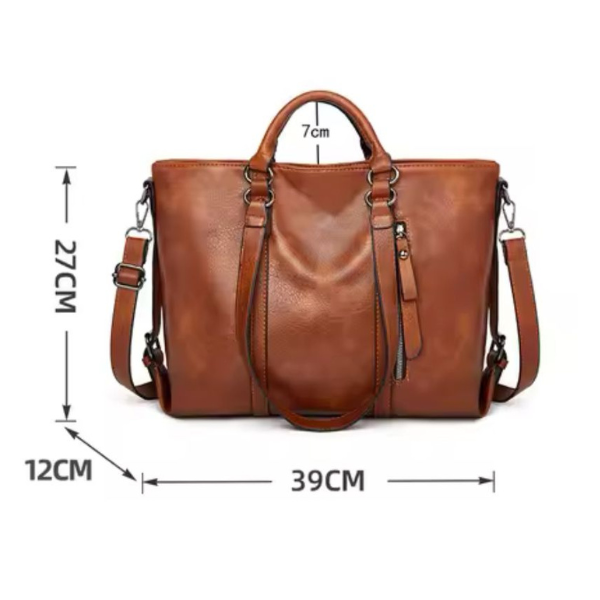 Anita | Vintage-Tasche aus Kunstleder