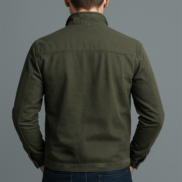 Alpenfeld | Vintage-Baumwolljacke mit Reissverschluss